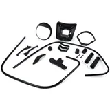 styling kit Moto Nostra "Black Collection" black matte for Vespa GTS300 (2016-2018), Vespa GTS 125 (2016-2018) MN7300MB