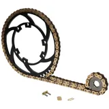 Kettenkit Kettensatz kurz Premium 13/62 Zähne für Derbi Senda 50 R 00-03, Racer, X-Race, X-Treme, Gilera RCR 03-05 MST-KS-1PB-24