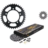 Kettenkit Kettensatz AFAM 17/40 Zähne für Aprilia RS125 06-10 MST-KS-A-182