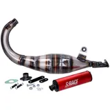 Schalldämpfer Auspuff MVT S-Race 70-80ccm für Derbi EBE, EBS, D50B MVT-EC13