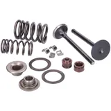 cylinder head valve set Naraku V.2 for GY6, Kymco 2V 90cc NK100.55