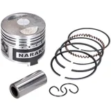 piston set Naraku V.2 50cc 39mm CNC milled piston skirt grooves for 139QMB/QMA NK100.71.2