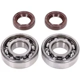 Kugellager Kurbelwellenlager Satz Naraku SKF / FKM Premium C4 Metallkäfig für Peugeot liegend NK104.22