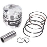 piston set Naraku V.2 50cc 39.00mm for Piaggio 4-stroke 4-valve NK104.50