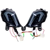 Turn signal set Naraku rear smoked for Yamaha T-Max 530 2012-2016 NK390.74