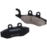 Bremsklötze Bremsbeläge Naraku organisch für Aprilia, Derbi, Gilera, Piaggio, Vespa NK430.10