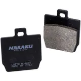 Bremsklötze Bremsbeläge Naraku organisch für Yamaha Aerox, MBK Nitro NK430.35
