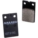 brake pads Naraku organic for Malaguti F12 Phantom, Crosser, Simson S51 (with front disc brake), S53, S83 NK430.40