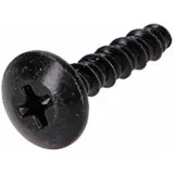 Blechschraube OEM Kreuzschlitz schwarz 4,0x20mm PI-258146 Blechschraube OEM Kreuzschlitz schwarz 4,0x20mm PI-258146