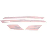 Sticker Aufkleber Dekorsatz "Super" OEM orange für Vespa GTS Super Sport 85/B PI-67333600A4
