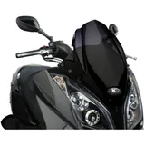 windshield Puig V-Tech Sport black for Kymco Downtown 125i, 300i ABS 09-14 PUI5522N
