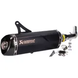 Schalldämpfer Auspuff Akrapovic Slip-On Line SS schwarz für Vespa GTS, GTV 125, 250, 300 E3, E4 S-VE3SO9-HRSSBL