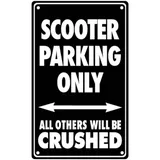Parking Sign SIP "SCOOTER PARKING ONLY" 46200