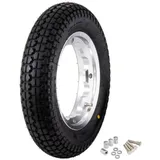 Komplettrad SIP Classic 3.50-10 59P TL, TT vorne & hinten für Lambretta 125-200ccm 45752
