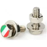 Schraube Nummernschild, -halter M6x20 mm, Sechskant SIP TRICOLORE 44983