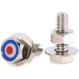 Schraube Nummernschild, -halter M6x20 mm, Sechskant SIP TARGET 47141
