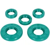 Wellendichtringsatz Schmitt Evolution FKM grün mit Drallrichtung für Simson S50, KR51/1 Schwalbe, SR4-1 Spatz , SR4-2 Star , SR4