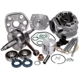 Zylindersatz Zylinderkit und Kurbelwelle Top Performances Racing 86ccm 44mm für Piaggio / Derbi Motor D50B0 TP-9934270