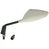 mirror Sport left side M8 / M10 thread (adapter) triangle white VC18630
