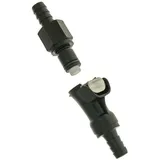 Kraftstoffschlauch Benzinschlauchkupplung schwarz 8mm VC18934