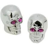 valve cap set Skull chrome - universal VC20677