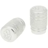 Ventilkappen Set Peace silber - universal VC20685