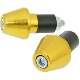 Lenkergewichte Lenkerende Vibrationsdämpfer Short 17,5mm - Gold-Look VC21111