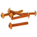 Bolzen Schraubensatz 6 Stück Verkleidung orange - M5x30 VC21236 Bolzen Schraubensatz 6 Stück Verkleidung orange - M5x30 VC21236