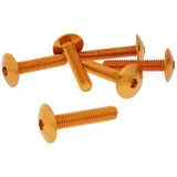 Bolzen Schraubensatz 6 Stück Verkleidung orange - M6x30 VC21248