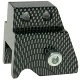 shock extender CNC 2-hole adjustable mounting - carbon look for Minarelli VC21301