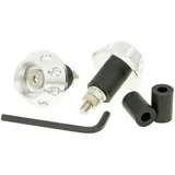 Lenkergewichte Lenkerende Vibrationsdämpfer Flat 13,5 / 17,5mm - silber VC23340 Lenkergewichte Lenkerende Vibrationsdämpfer Flat 13,5 / 17,5mm - silber VC23340