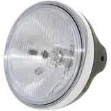 Vorderlicht Scheinwerfer 190mm, Metallgehäuse schwarz für Moto Guzzi 750 Breva 03-07, V7 Classic 08-, Nevada Classic 04-10, 1100 Vorderlicht Scheinwerfer 190mm, Metallgehäuse schwarz für Moto Guzzi 750 Breva 03-07, V7 Classic 08-, Nevada Classic 04-10, 1100