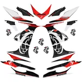 Aufkleber Dekor / Sticker Kit VOCA Racing für Yamaha Aerox, MBK Nitro -2013 VCR-KIT-AEROX