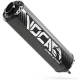 Endschalldämpfer VOCA Carbon - CNC Endkappe schwarz VCR-RD30400/CABK