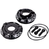 Endschalldämpfer-Endkappe Voca Racing schwarz VCR-RD304CNC/BK