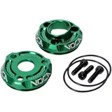 Rear silencer end cap Voca Racing green VCR-RD304CNC/GR