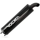 Rear silencer Voca Racing for Combat black 70cc VCR-RD40200.01/BK
