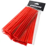 Speichencover Set VOCA 215mm vorn, 190mm hinten - je 38 Stück - rot VCR-SD200/RE