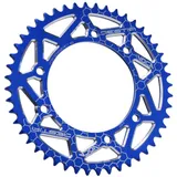 Sprocket Voca CNC 48 teeth 420 blue for Derbi Senda, MRT VCR-SD450.MRT.48/BL