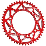 Kettenrad Voca CNC 48 Zähne 420 rot für Derbi Senda, MRT VCR-SD450.MRT.48/RE