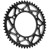 Kettenrad Voca CNC 50 Zähne 420 schwarz für Derbi Senda, MRT VCR-SD450.MRT.50/BK