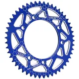 Kettenrad Voca CNC 50 Zähne 420 blau für Derbi Senda SM, DRD VCR-SD450.SDA.50/BL