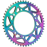 Sprocket Voca CNC 50 teeth 420 titanium for Derbi Senda SM, DRD VCR-SD450.SDA.50/TI