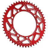 Kettenrad Voca CNC 50 Zähne 428 rot für Sherco Enduro, SM VCR-SD450.SHO.50/RE