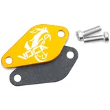 Ölpumpenabdeckung VOCA Style gold für Minarelli AM6, Derbi EBE, EBS, D50B VCR-SD70000/GO