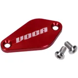 oil pump cover VOCA Style red for Minarelli AM6, Derbi EBE, EBS, D50B VCR-SD70000/RE