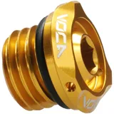 Oil filler plug VOCA V2 CNC gold for Derbi EBE050 D50B0 VCR-SD9192.V2/GO