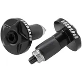 handlebar caps VOCA CNC 14mm anti-vibration dampers - black VCR-SD970/BK