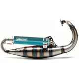 Auspuff Yasuni R blau für Peugeot stehend, Buxy, Speedake, Speedfight YA1002A