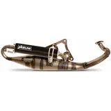 Exhaust Yasuni R-PRO black for Peugeot horizontal, Ludix, Vicacity, Derbi Hunter YA225B-RPRO
